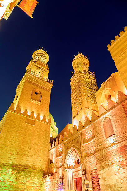 istock Qalawun complex,El Moez street at night. 502260548