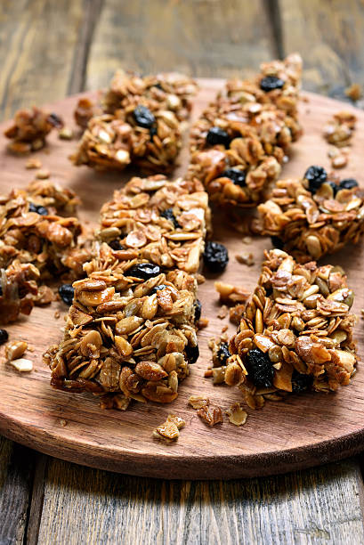 istock Homemade granola pieces 502260798