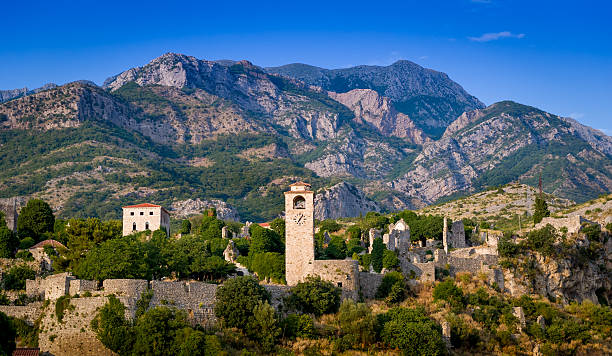 istock Stari Bar fortress landscape 502261884