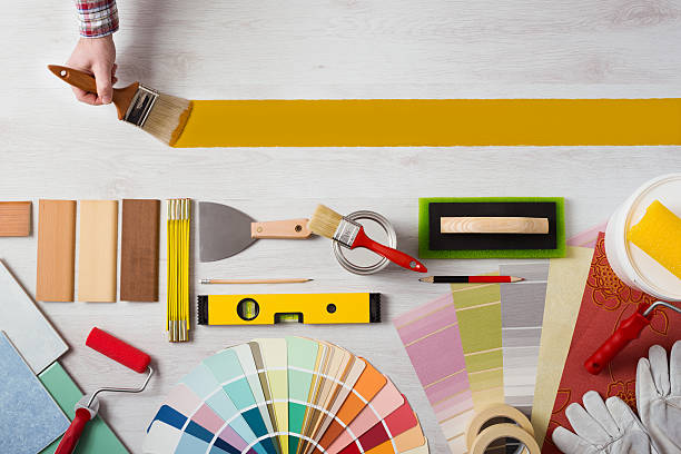 istock Painting and decorating DIY banner 502263072