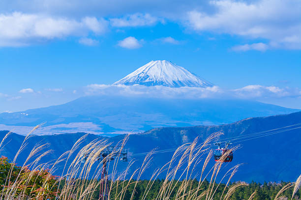 istock Fuji mountain in morning time 502273107