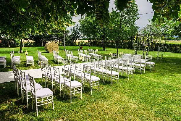 istock Wedding Setting in Garden, Italy 502276383