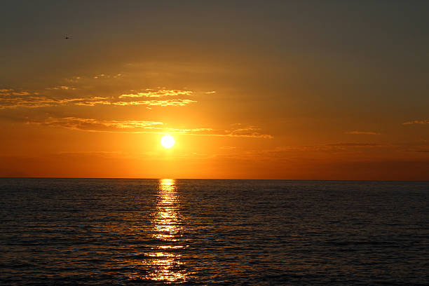 istock Mediterranean Sea and Sunset, South Italy 502277127