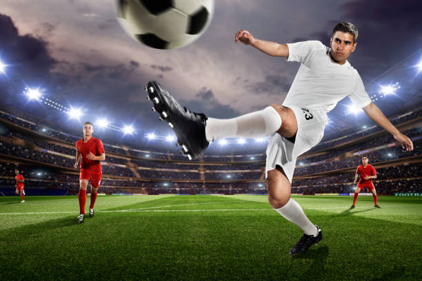 istock Soccer players on soccer stadium 502277349