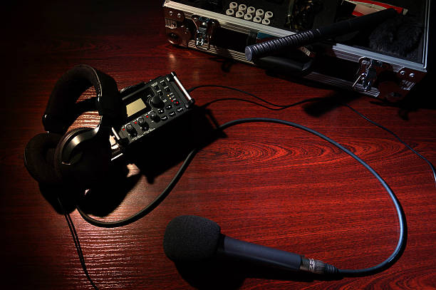 Digital Audio Recorder stock photo
