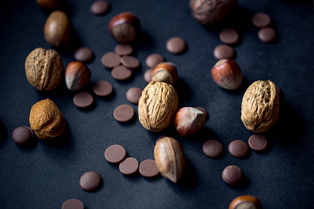istock Variety of Mixed Nuts as a background. 502283826
