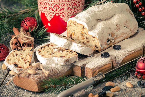 istock Stollen.Traditional German Christmas cake 502284114