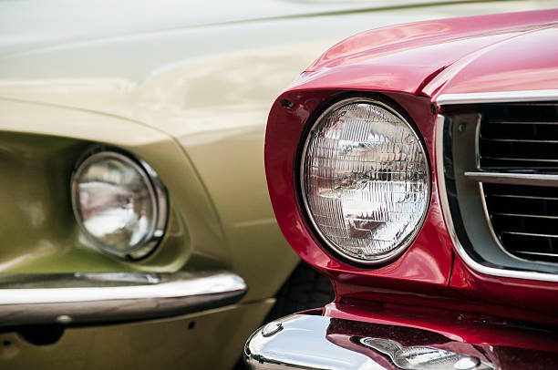 istock Vintage cars closeup 502284216