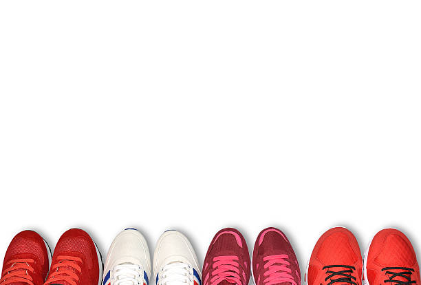 istock Running shoe, sneaker or trainer on white background. 502284538