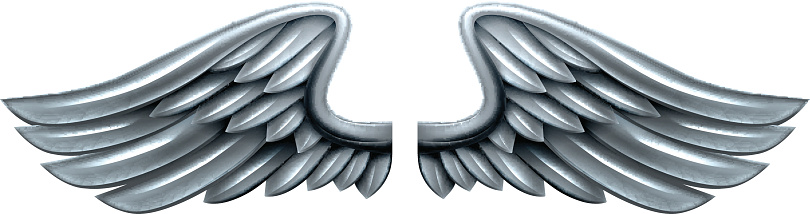 Angel Wings Cartoon Eagle Wings Outline free vector