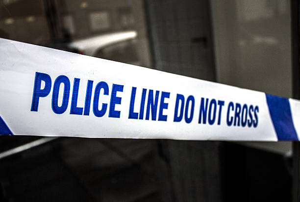 istock Police Tape Evidence 502286274