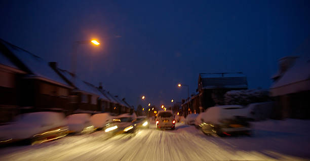 istock Winter traffic in the winter 502286596