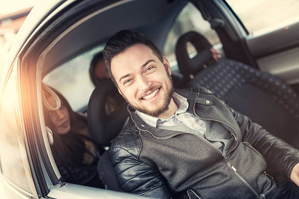 istock Friends Waiting the Driver and Ready for Road Trip 502288522