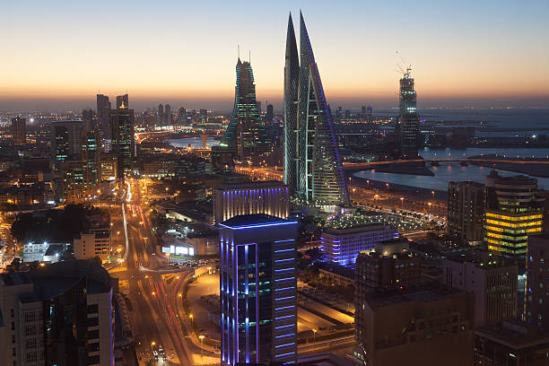 istock Manama City at night, Bahrain 502291004