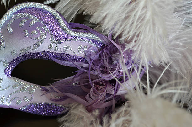 istock Venetian mask with feathers 502293274