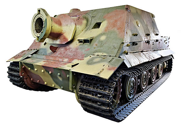 istock German Heavy assault gun Sturmtiger isolated 502293344
