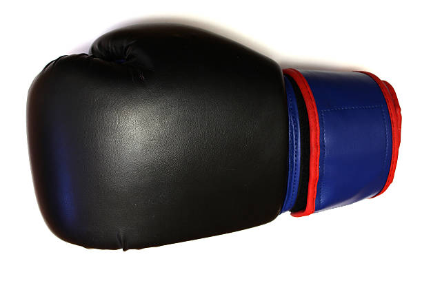 istock Boxing glove on a white background 502293782