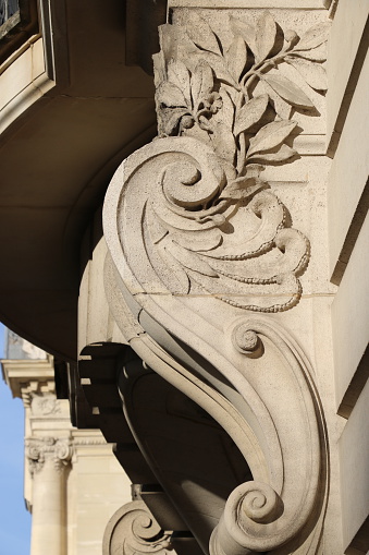 Detail of the Petit Palais in Paris