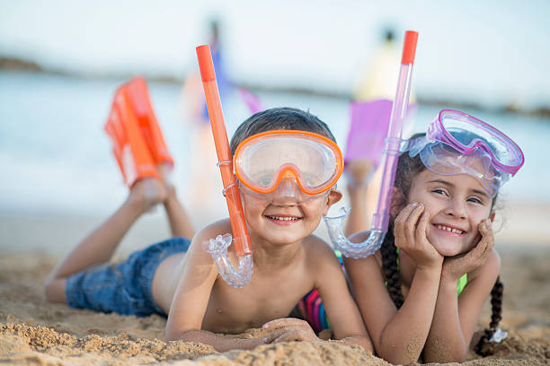 istock Kids Ready to Snorkel 502296466