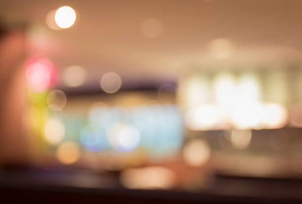 istock Beautiful blur and colorful night light for background 502296610