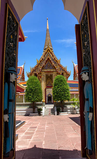istock Entrance to Wat Ratchabophit 502296843