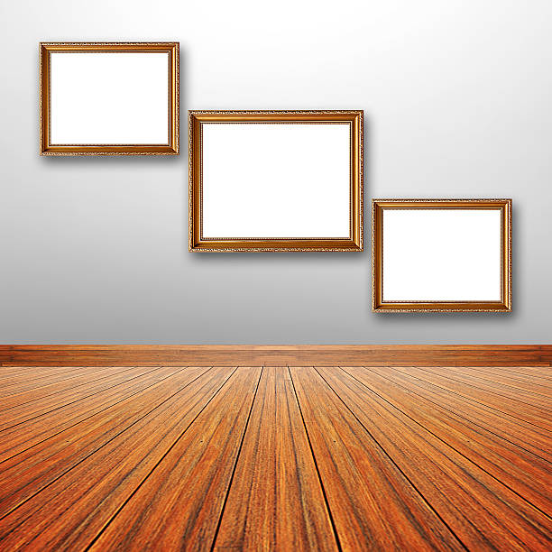 istock Photo frames on the wall inside the room 502297787