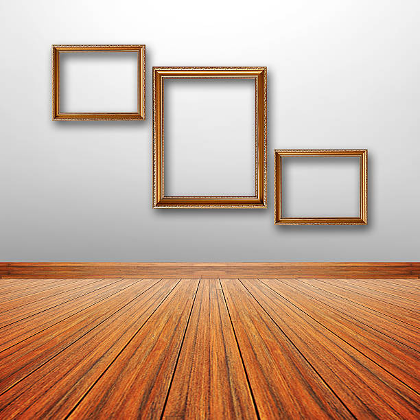 istock Photo frames on the wall inside the room 502298393