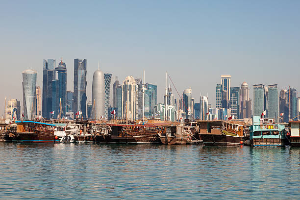 istock Doha city skyline, Qatar 502298730