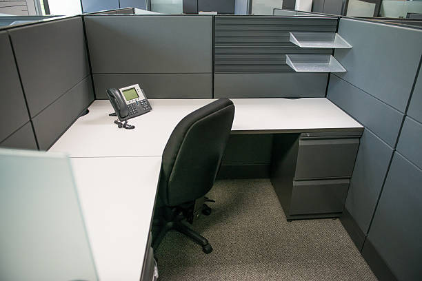 Grey Cubicles 660+ Gray Office Cubicles Stock Photos, Pictures & Royalty-Free Images ...