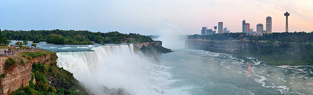 istock Niagara Falls sunrise panorama 502301081