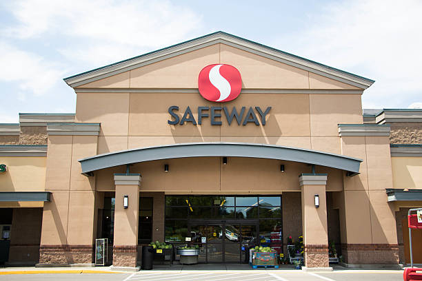 Safeway Grocery Store stock photo