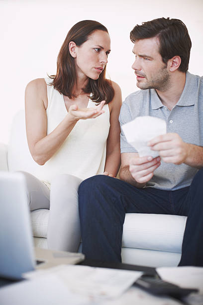 istock Sometimes there are disagreements on home finances 502301857