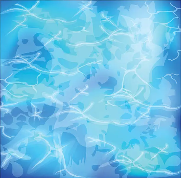 Vector illustration of Blue background