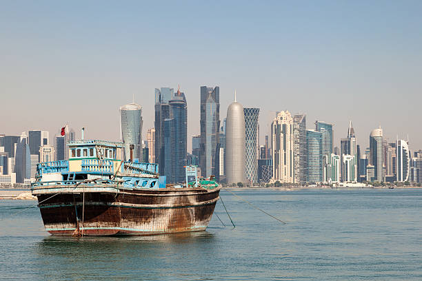 istock Doha city skyline, Qatar 502312296