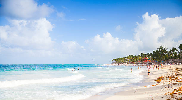 istock Coastal landscape. Beach on Atlantic ocean 502312606