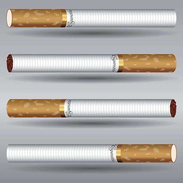 сигарета - ideas tobacco product addiction anti smoking stock illustrations