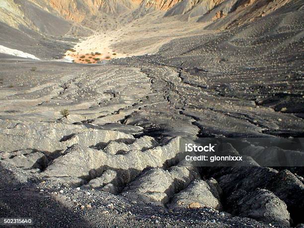 Ubehebe Crater Death Valley California Stock Photo - Download Image Now - Black Sand, Caldera, California