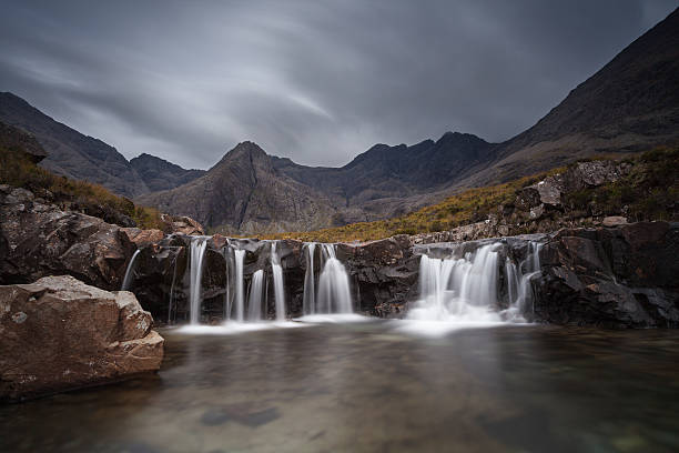 Fairy pools stock photo