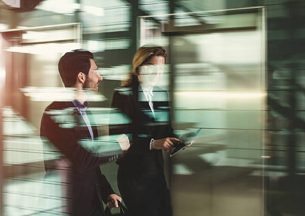istock Walking business people 502323620