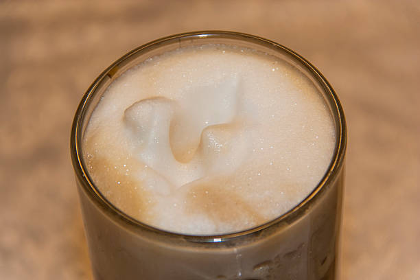 istock Top view of a cup of coffee 502325606
