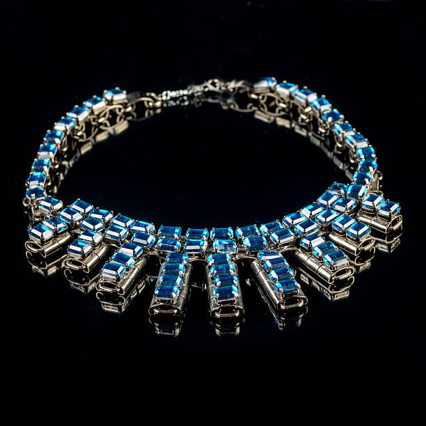 istock necklace on a black background 502329480