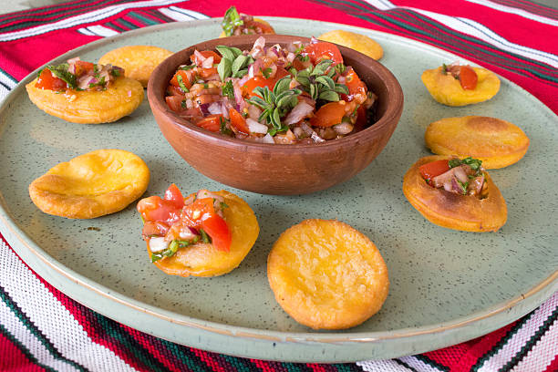 Chilean Sopaipilla stock photo