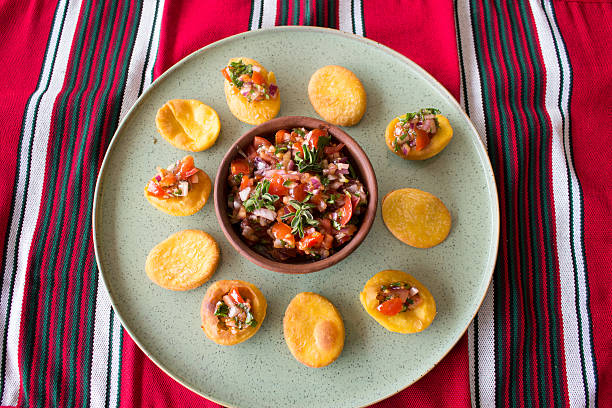 Chilean Sopaipilla stock photo