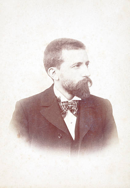 Vintage Photo of a Man - Scanned 1890 photo