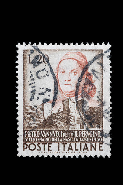 istock Old Italian stamp 502349140