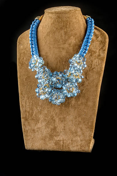 istock necklace on a black background 502351152