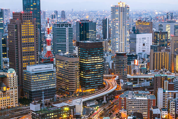 istock Osaka Skyline Kansai , Japan 502351205
