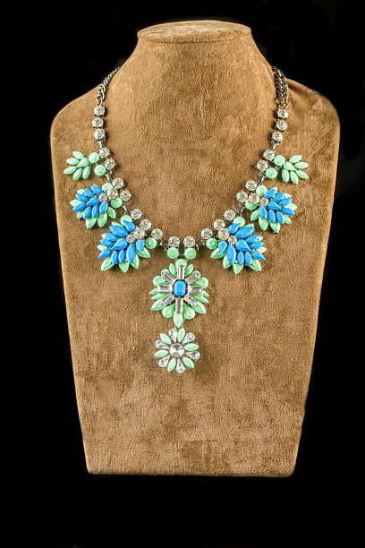 istock necklace on a black background 502351298