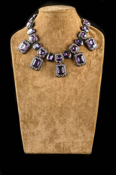 istock necklace on a black background 502351470