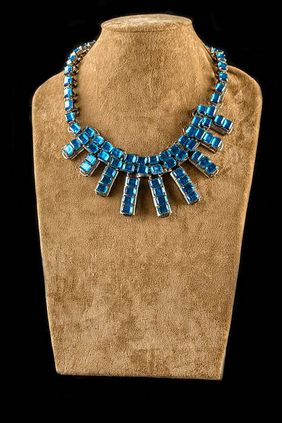 istock necklace on a black background 502351522